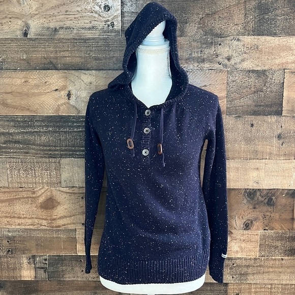 Columbia hooded sweatshirt Blue Size Small - Picture 1 of 5